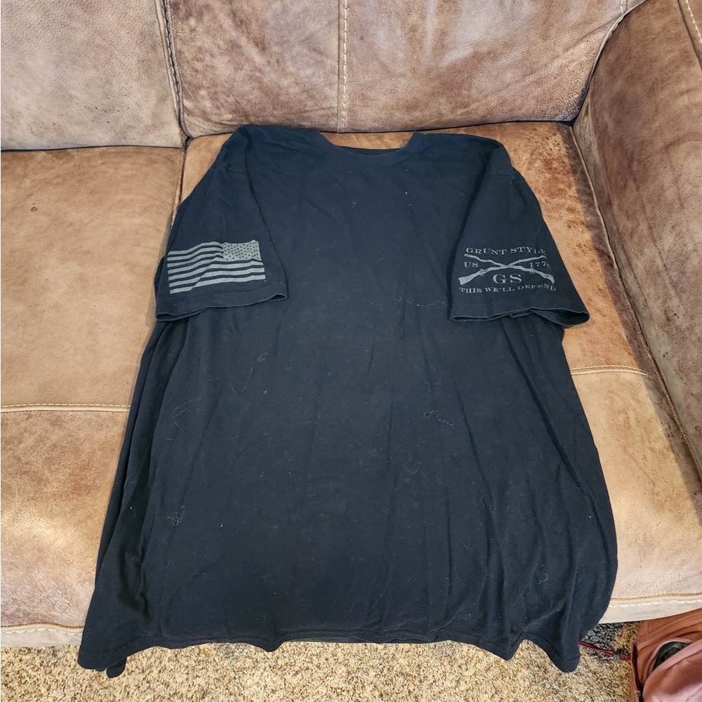 Men's Black Graphic T-Shirt
